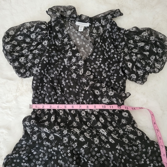 Topshop Floral black dress - Picture 11 of 11